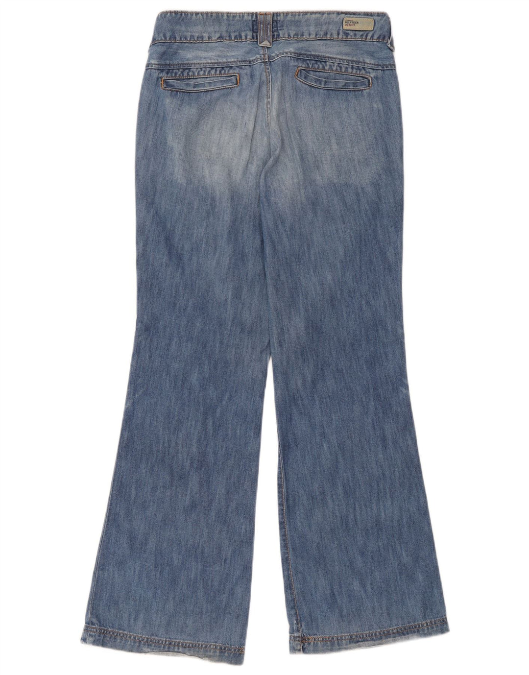 Damskie jeansy z szeroką nogawką Tommy Hilfiger W32 L30 Niebieskie