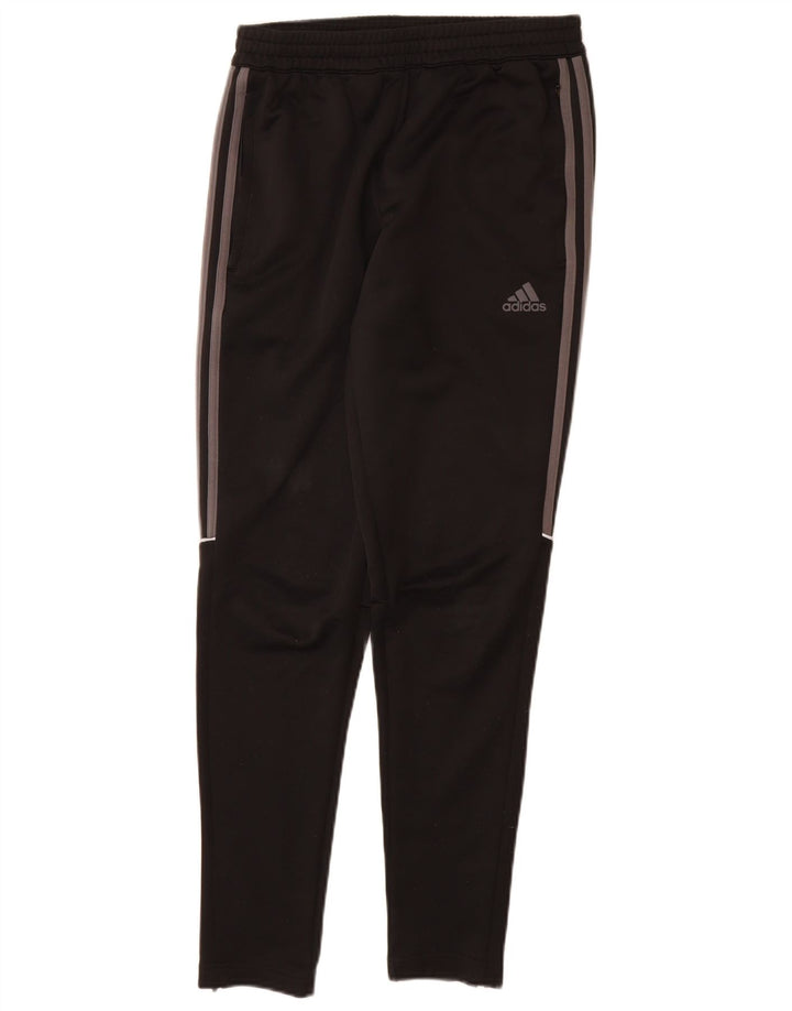 Męskie spodnie dresowe Adidas Aeroready, małe, czarne, poliestrowe
