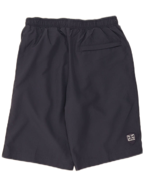 Chłopięce spodenki sportowe Reebok Classic Graphic 9-10 lat Szary poliester