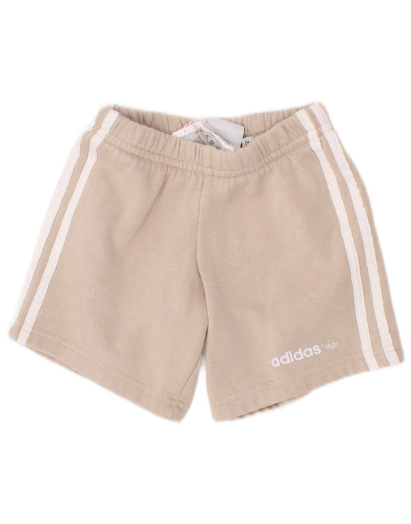 Spodenki sportowe Adidas Baby Boys 18-24 miesięcy Beżowa bawełna