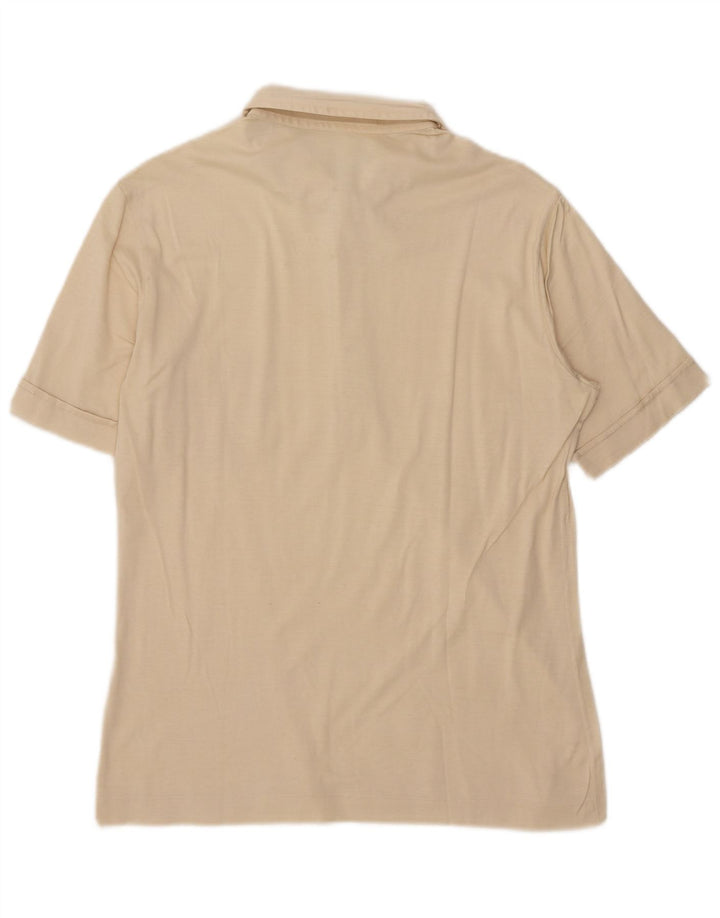 Męska koszulka polo Vintage IT 46 Small Beżowa