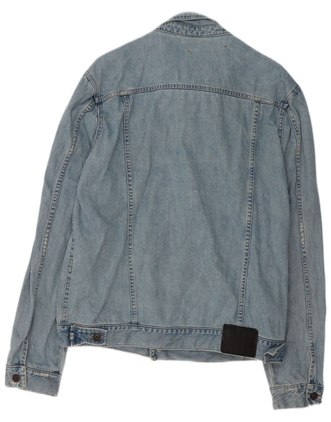Męska kurtka dżinsowa ZARA UK 42 XL, niebieska, bawełniana