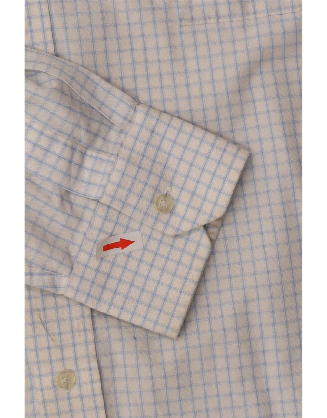 Koszula męska Pierre Cardin, rozmiar 41 16, duża, niebieska bawełniana krata
