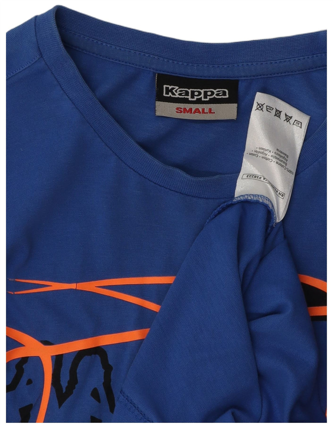 Męski T-shirt Nike Calcio z grafiką, mały, niebieski, bawełniany