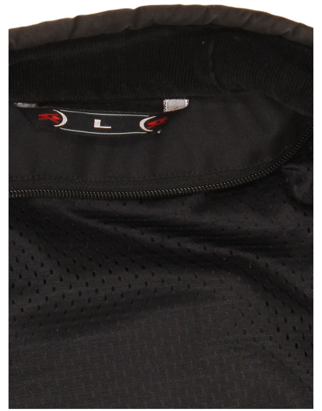 Męska kurtka bomber Spyke Graphic UK 40, duża, czarna, z blokami kolorów