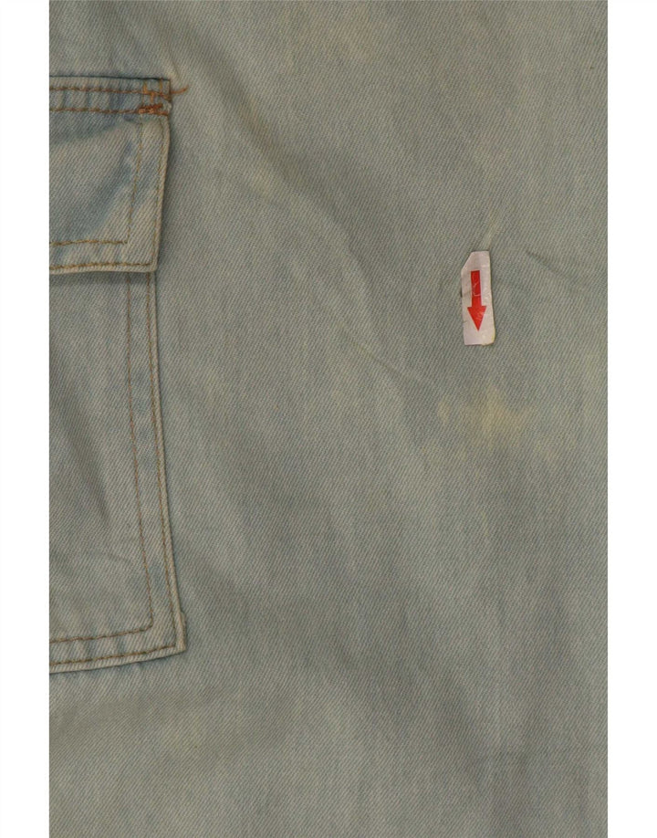 Męskie jeansy cargo Zara W28 L27 niebieskie