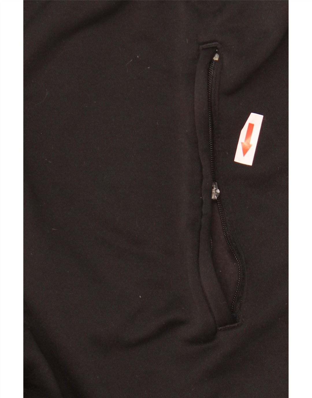 Damski sweter Adidas z zamkiem błyskawicznym, rozmiar 16, czarny poliester