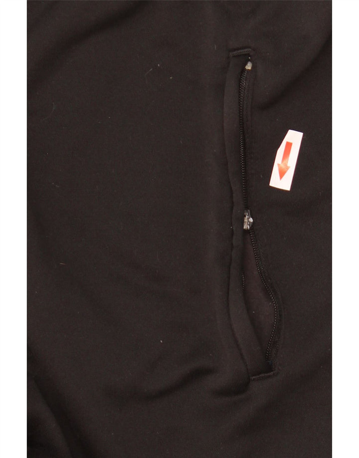 Damski sweter Adidas z zamkiem błyskawicznym, rozmiar 16, czarny poliester