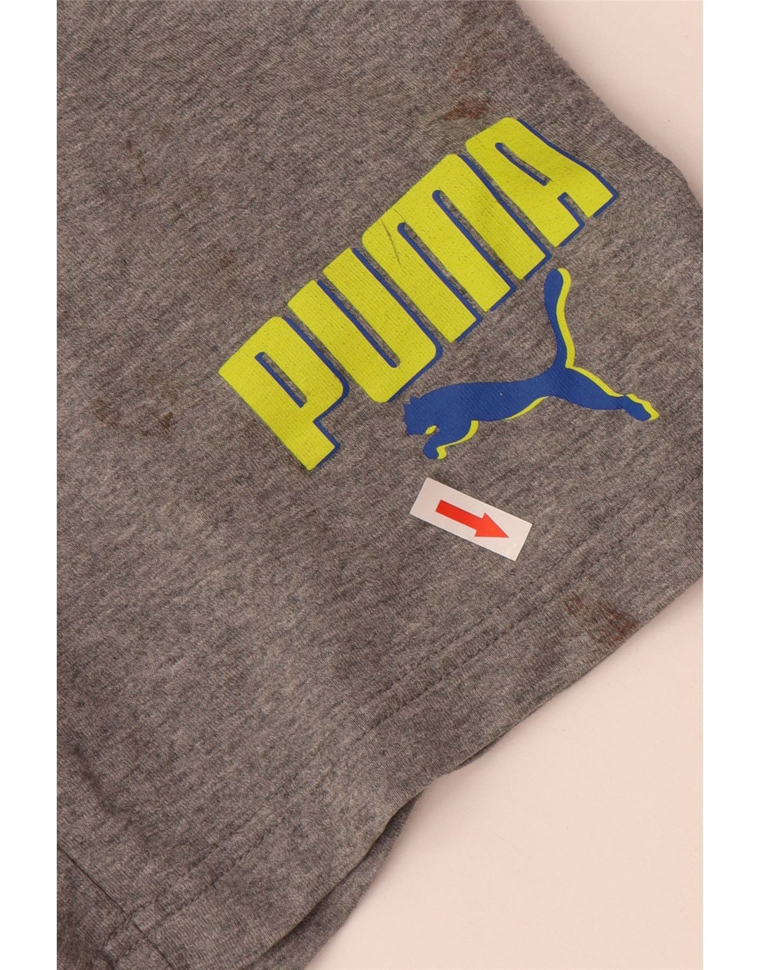 Męskie spodenki sportowe Puma Graphic, średnioszare