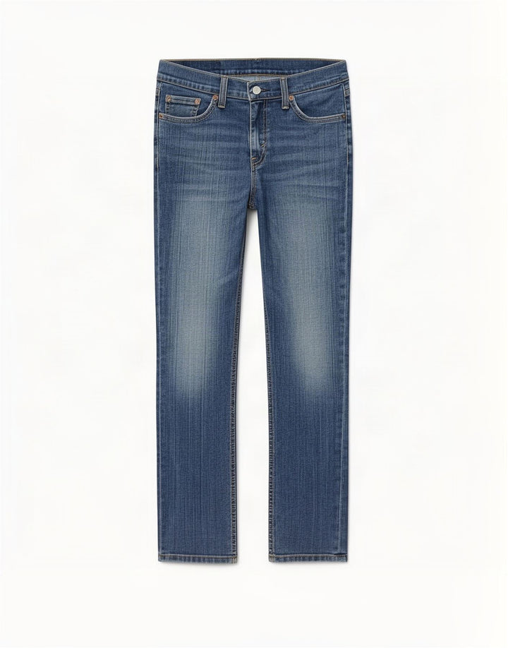 Damskie jeansy Levi's 511 Slim W30 L30 Niebieska bawełna
