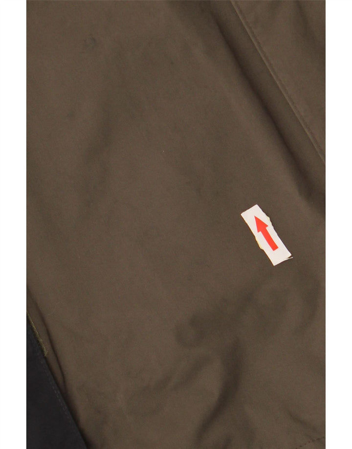 Męska kurtka wiatrówka JACK WOLFSKIN UK 40/42, duża granatowa, z blokami kolorów