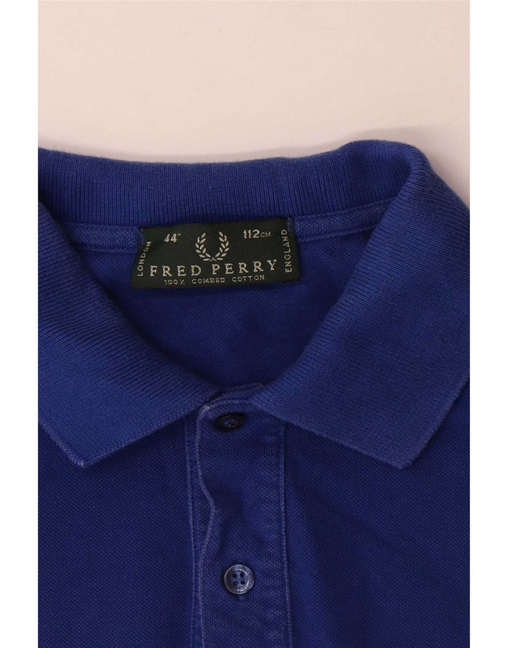Męska koszulka polo Fred Perry, średnia, granatowa, bawełniana
