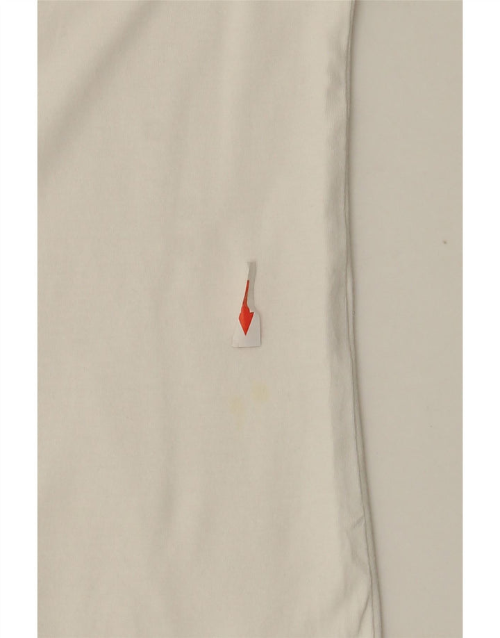 T-shirt damski Zara Top UK 12 Średni biały