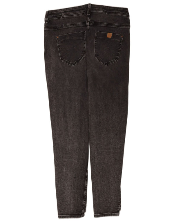 Damskie jeansy skinny Zara EU 40 Medium W30 L28 Szara bawełna