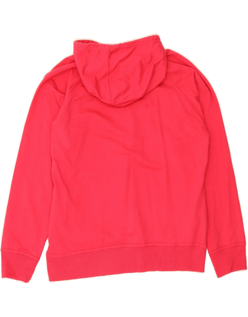 AVIREX Womens Graphic Hoodie Jumper UK 18 XL Pink Floral Cotton Vintage Avirex and Second-Hand Avirex from Messina Hembry 