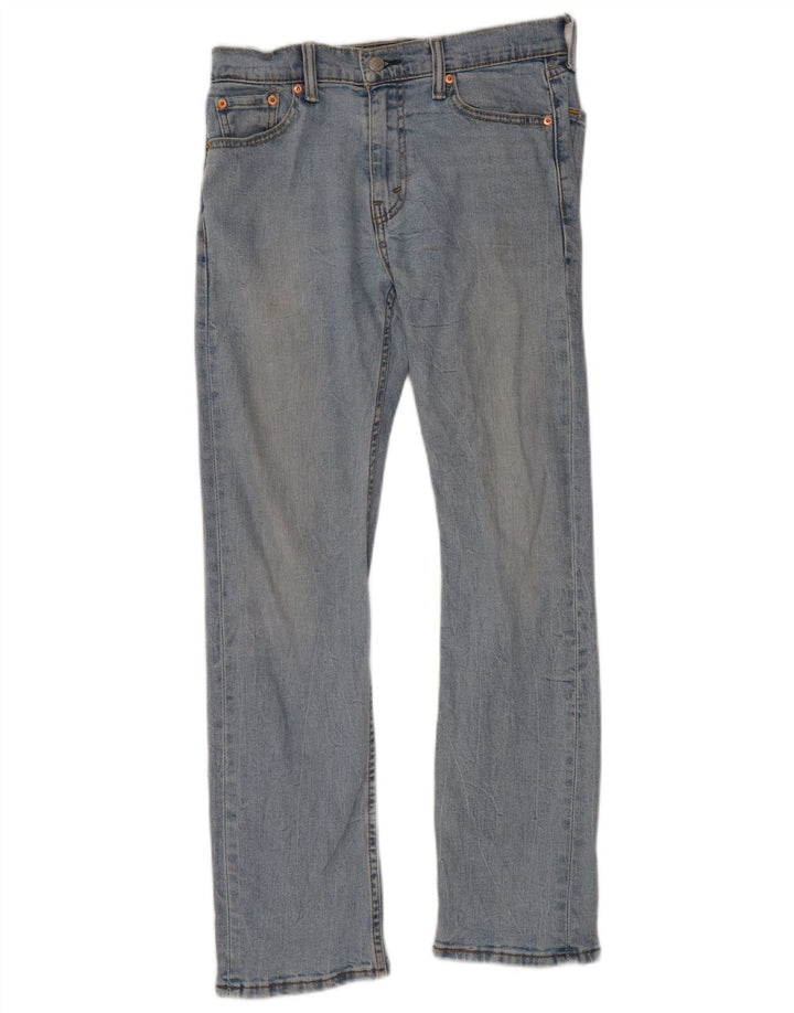 Męskie jeansy Levi's 513 Slim Straight W30 L30 Niebieskie bawełniane