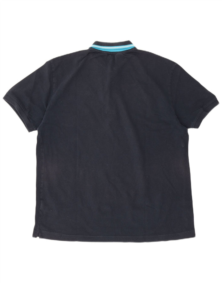 Męska koszulka polo Kappa 2XL granatowa