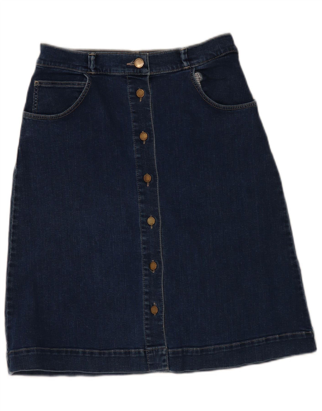 Spódnica dżinsowa damska Massimo Dutti EU 40 Medium W30 Granatowa bawełna