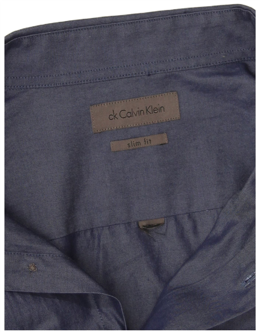 Koszula męska Calvin Klein Slim Fit, duża, granatowa