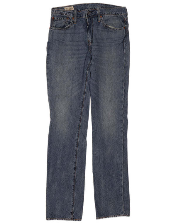 Damskie jeansy Levi's 511 Slim W31 L34 Niebieskie bawełniane