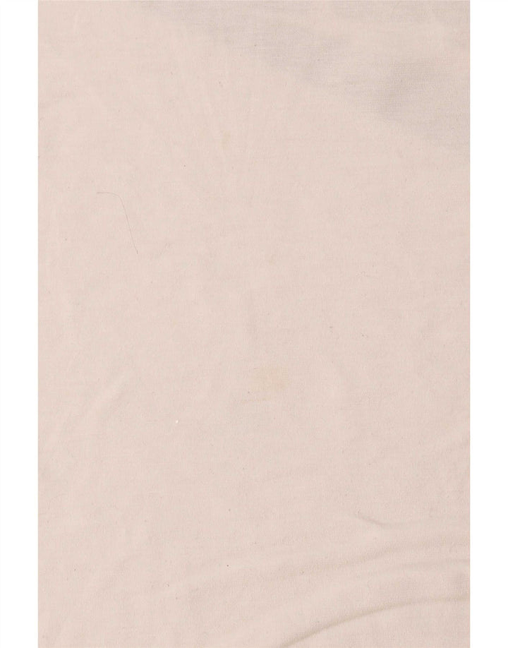 Męski T-shirt z grafiką Nike, mały, biały, poliestrowy