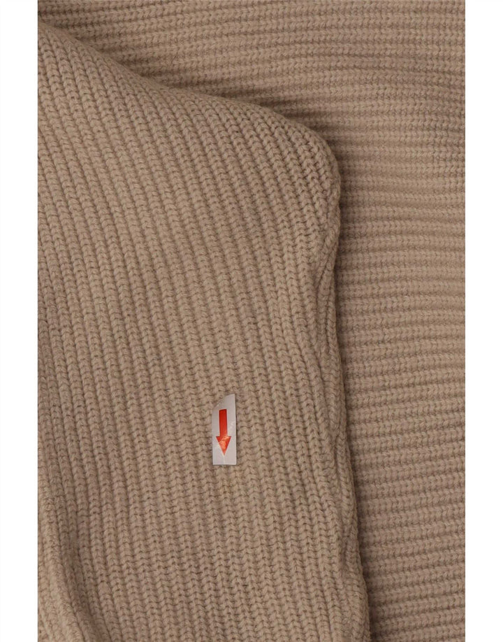 Marks & Spencer Damski sweter z golfem, UK 8, mały beż
