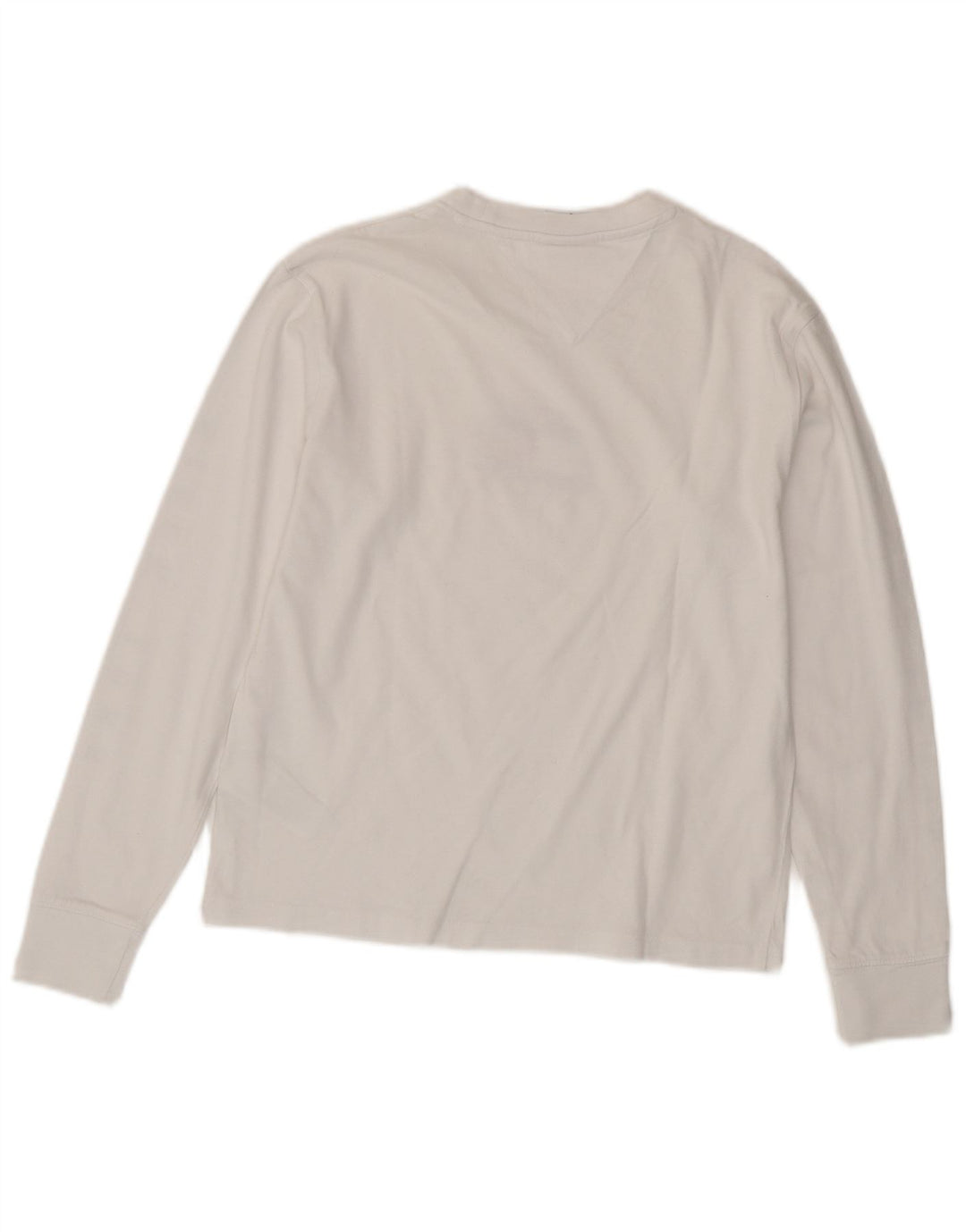 Damska koszulka z grafiką TOMMY HILFIGER Top UK 10 Small White Cotton