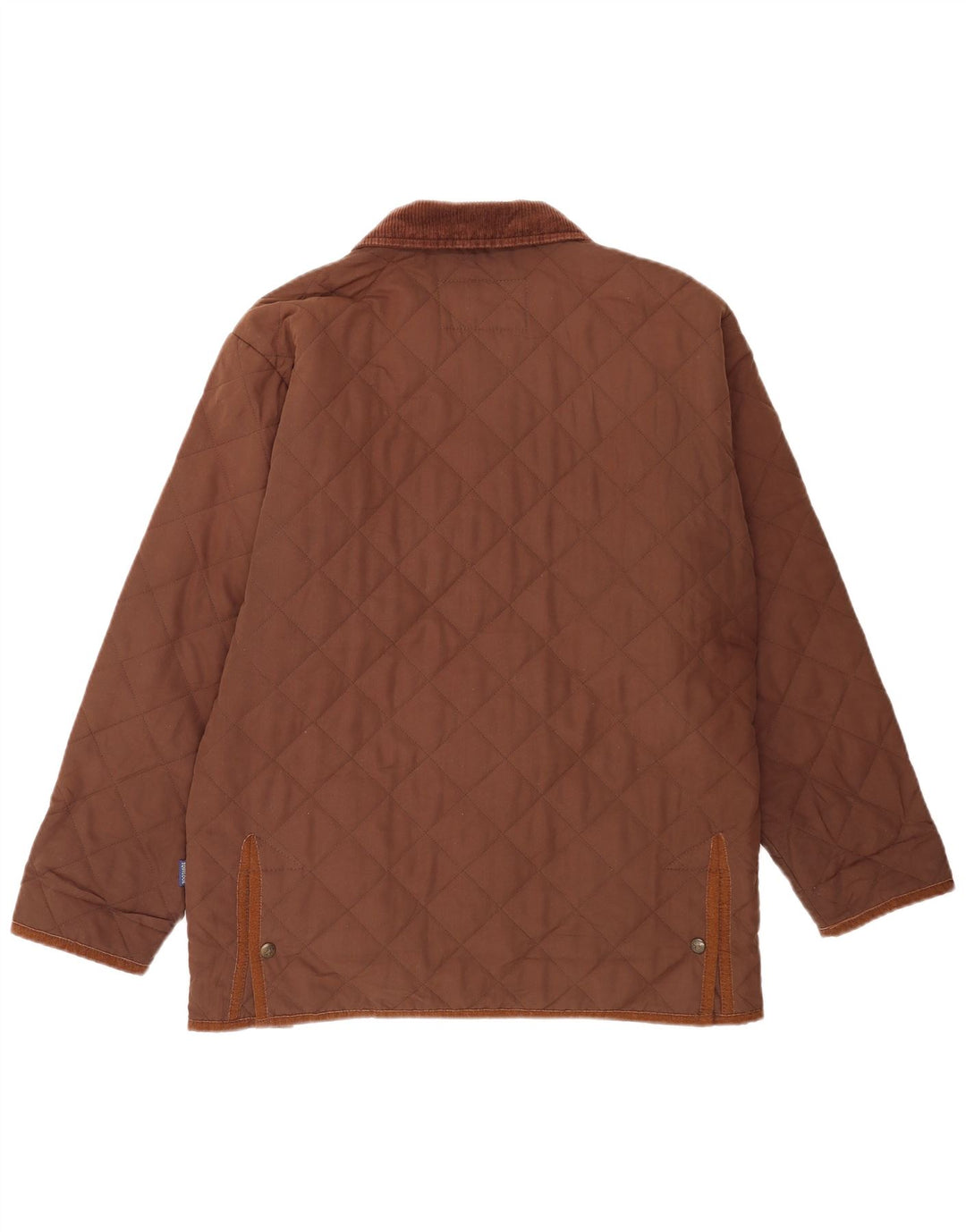 Męska pikowana kurtka vintage UK 40 Large Brown