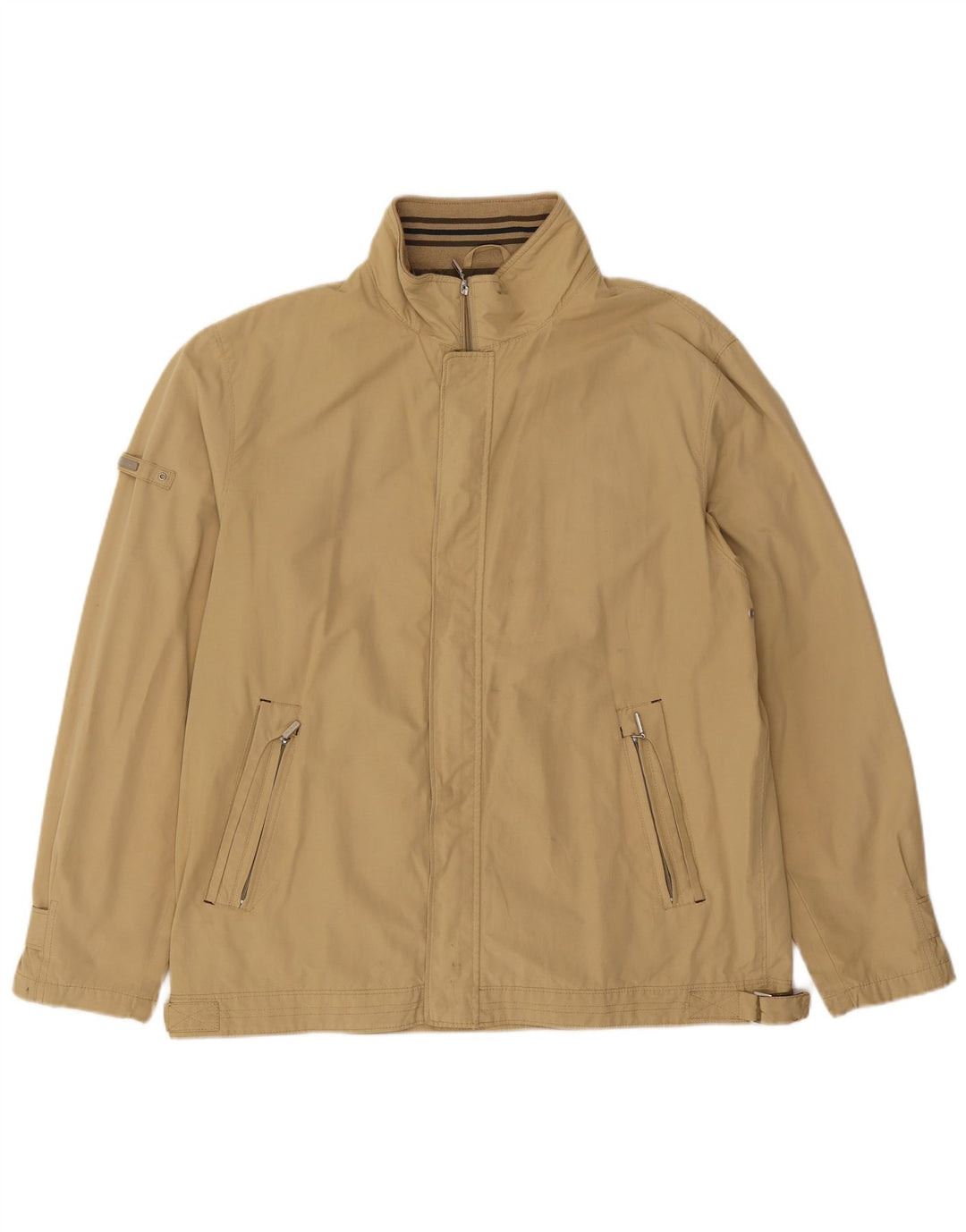 KARTEL Mens Bomber Jacket UK 40 Large Khaki