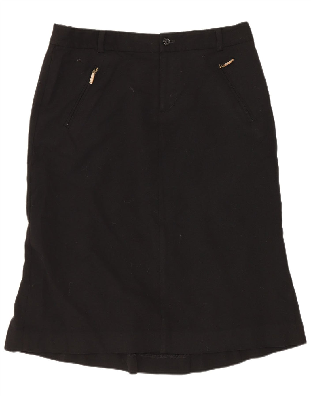 Damska spódnica w kształcie litery A Ralph Lauren US 6 Medium W30 Czarna wełna