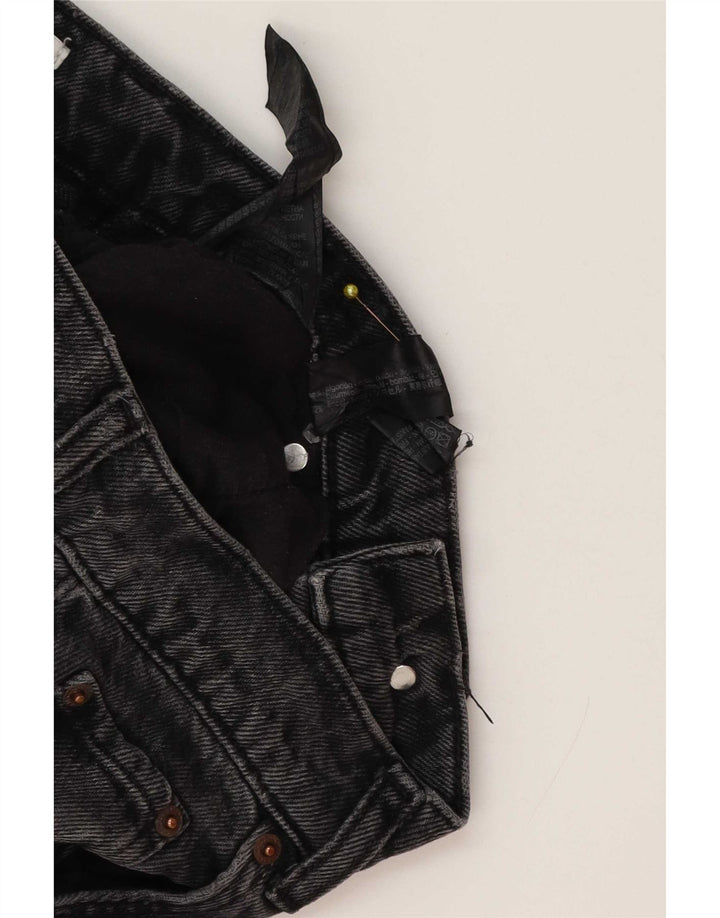 Damskie proste dżinsy Zara EU 36 Small W26 L33 Szara bawełna