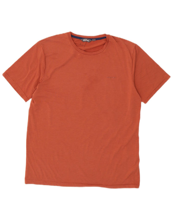 T-shirt męski Rohan, mały, brązowy, poliester
