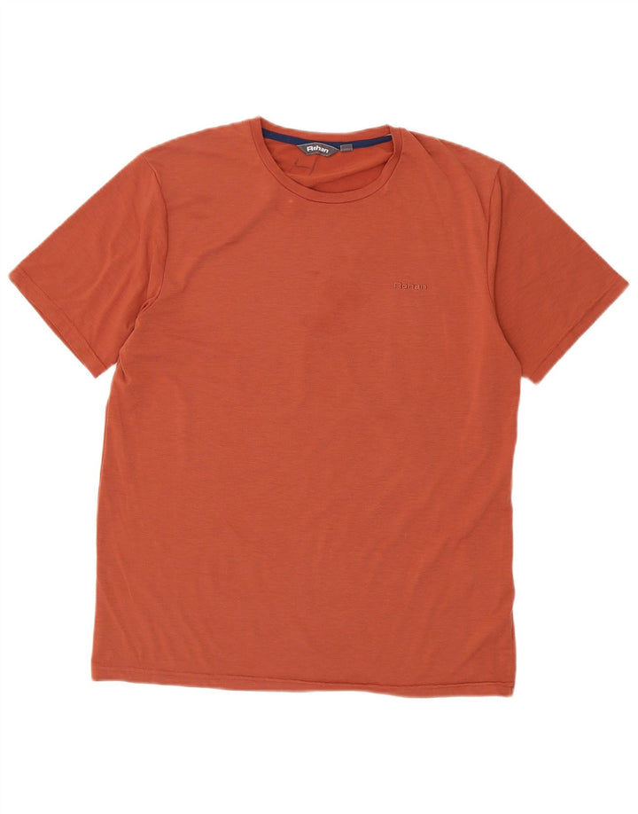 T-shirt męski Rohan, mały, brązowy, poliester