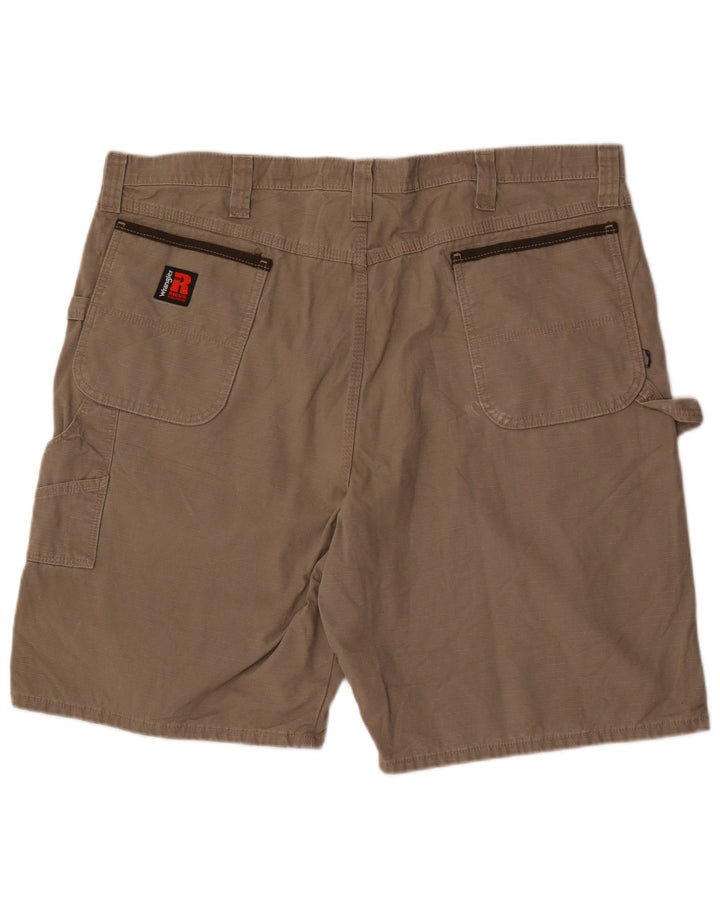 Męskie spodenki cargo Wrangler W42 2XL beżowa bawełna