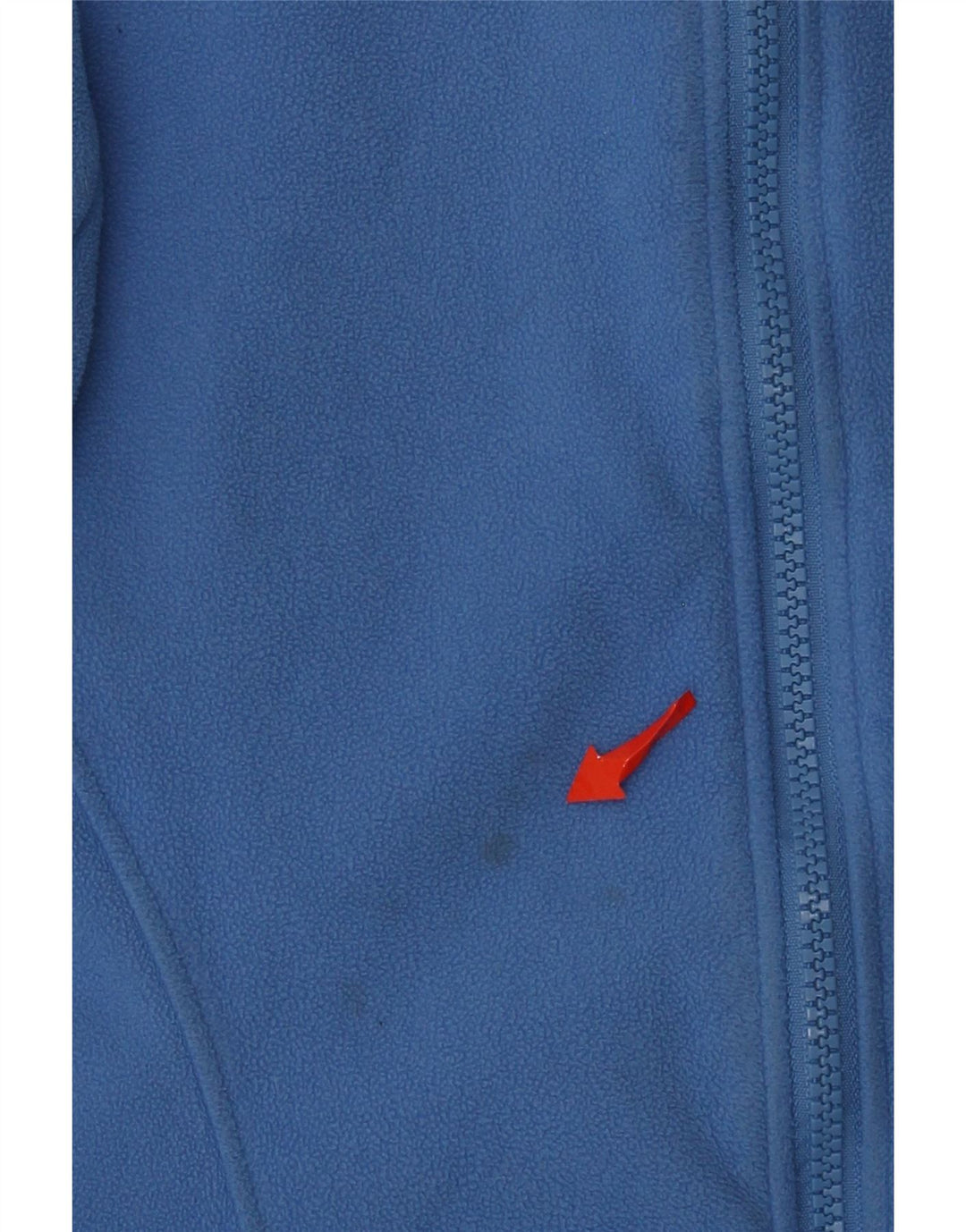 Damska kurtka polarowa The North Face UK 16, duża, niebieska, poliestrowa