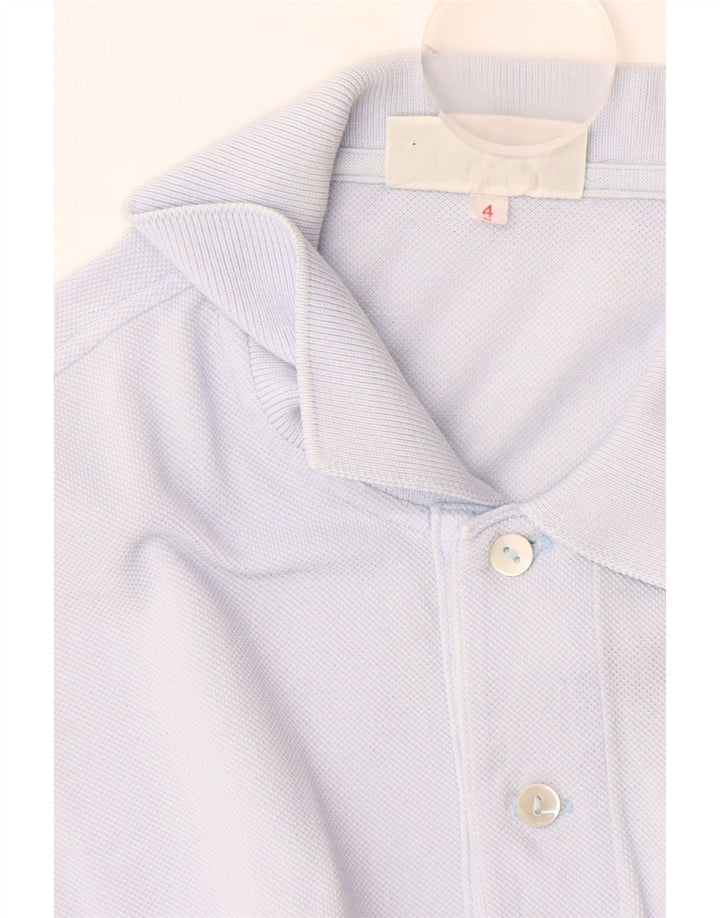 Męska koszulka polo Lacoste, rozmiar 4, średnia niebieska, bawełniana