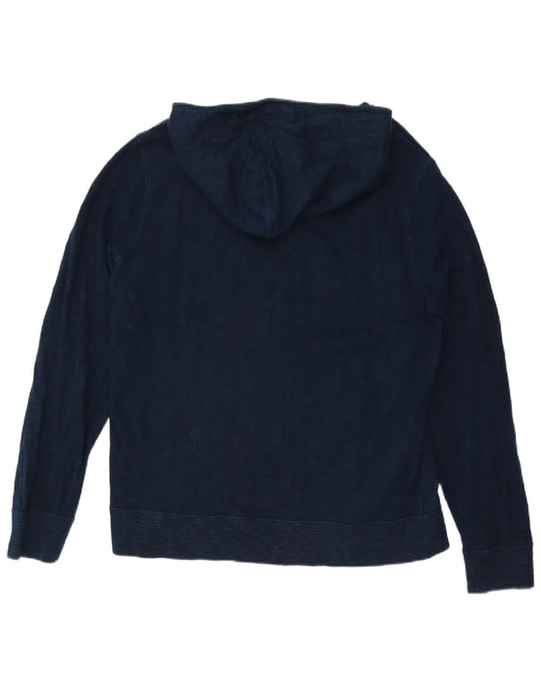 Męski sweter z kapturem J. Crew XL, granatowy, bawełniany