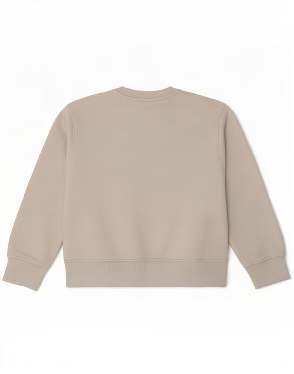 Bluza damska Zara Crop Jumper UK 10 Small White Cotton
