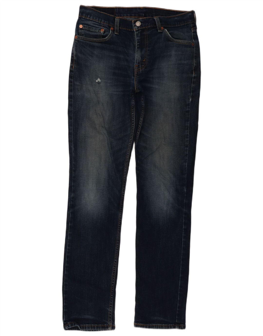 Męskie jeansy Levi's 511 Slim W32 L34 Granatowa bawełna