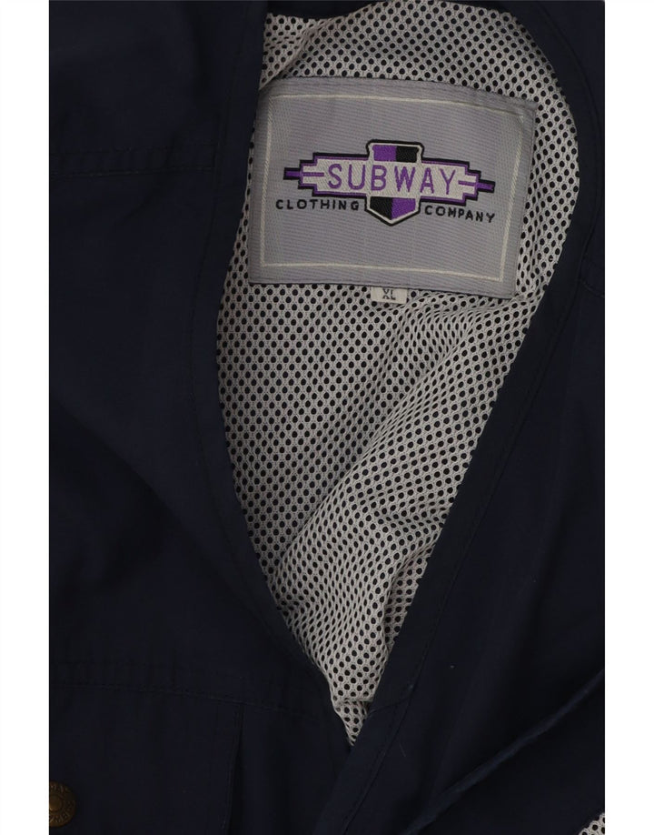 Męska kamizelka użytkowa VINTAGE UK 42 XL granatowa