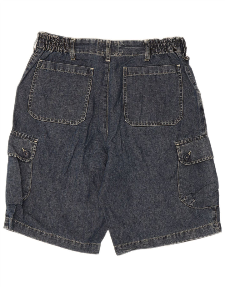 Męskie spodenki jeansowe Trussardi Cargo IT 48 Medium W30, niebieska bawełna