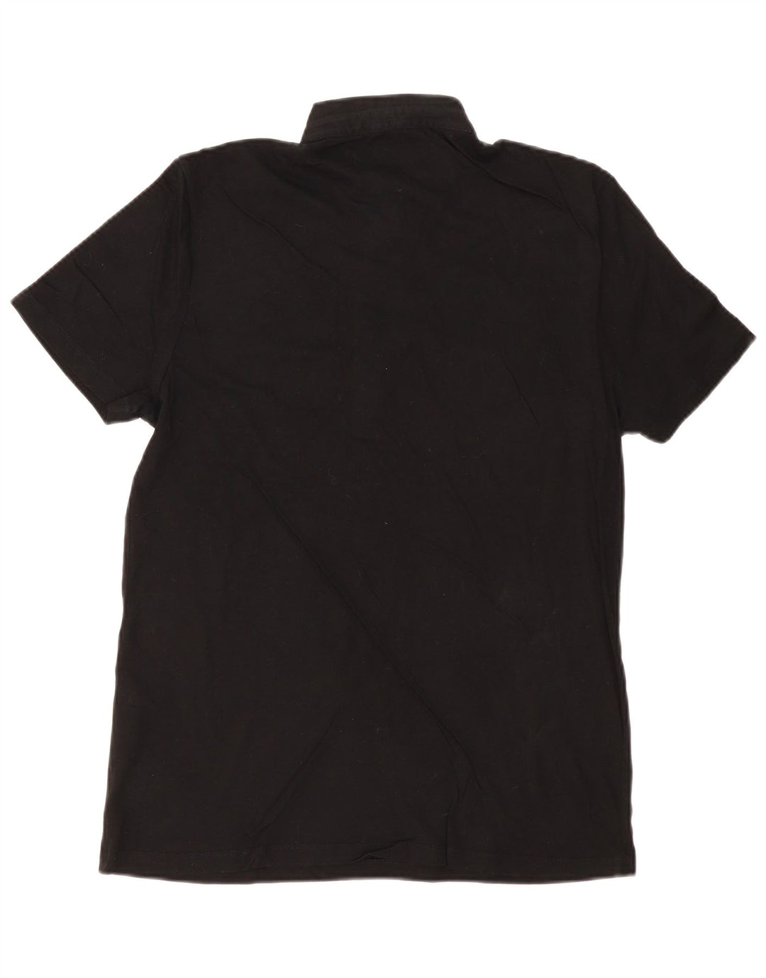 Męska koszulka polo ALL SAINTS, średnia czarna, bawełniana