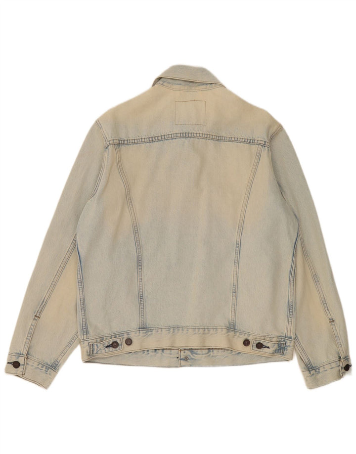 Męska kurtka dżinsowa LEVI'S UK 38, średnioniebieska, bawełniana