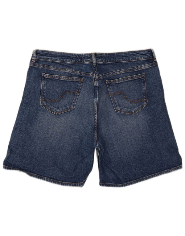 Damskie spodenki jeansowe Fat Face UK 14, duże W32, niebieska bawełna