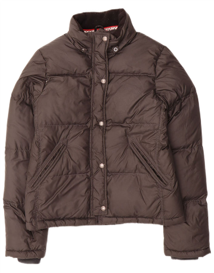 RALPH LAUREN Damska ocieplana kurtka UK 14, duża, czarna, poliester