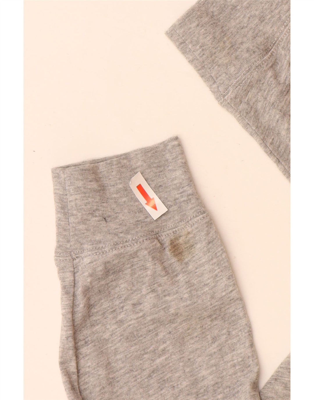 Męski top graficzny Vineyard Vines z długim rękawem, mały, szary, bawełniany