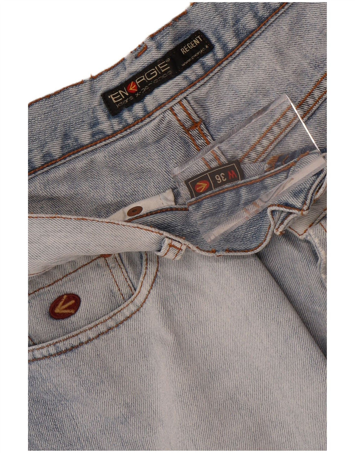 Męskie dżinsy Energie Regent Bootcut W36 L30 Niebieskie