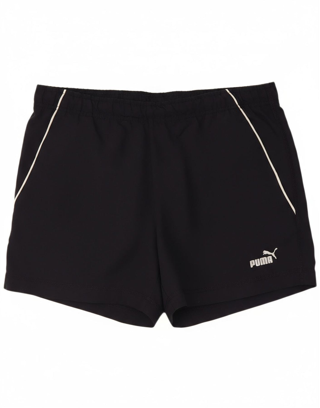 PUMA Mens Sport Shorts Small Navy Blue Polyester Sports
