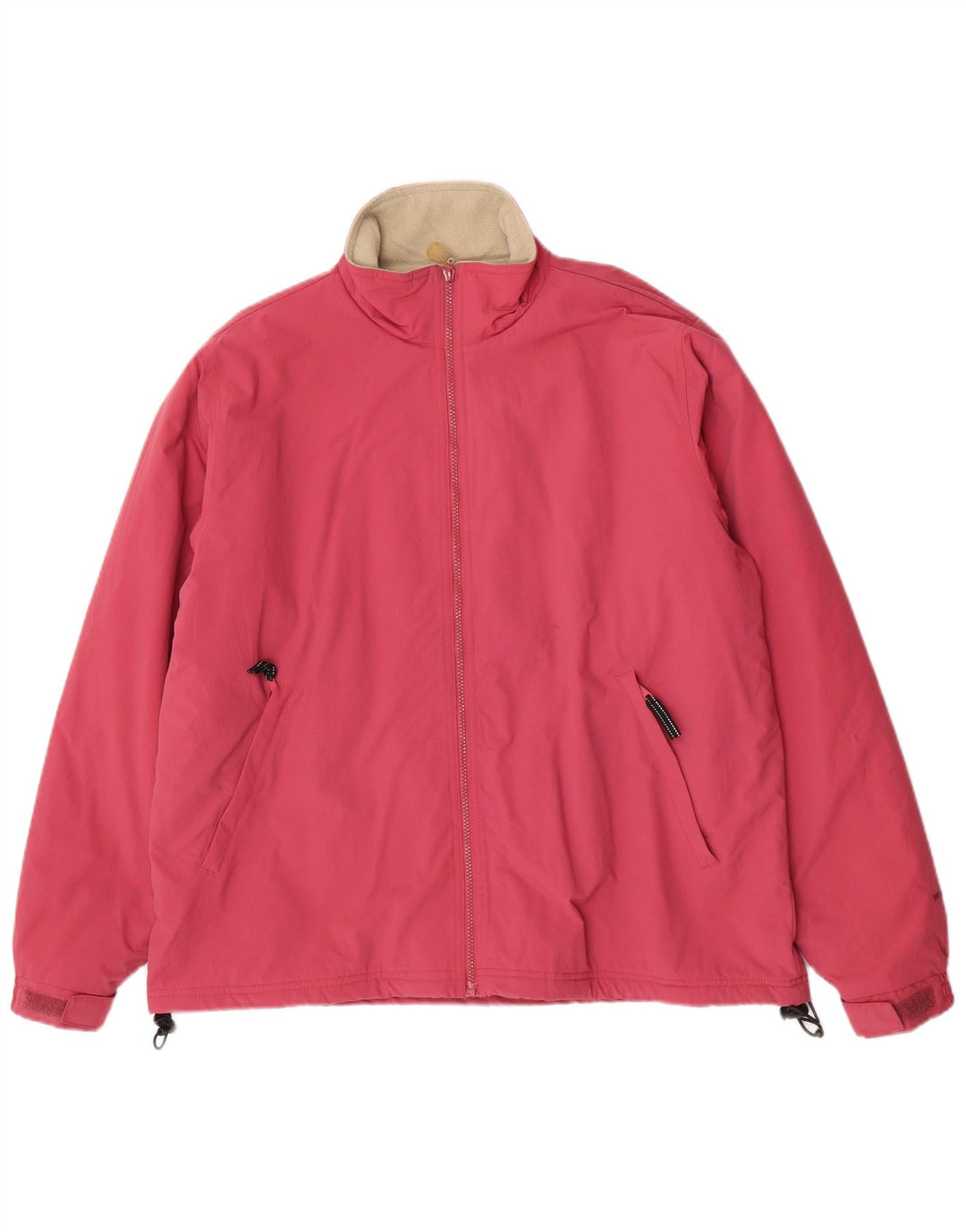 Męska kurtka wiatrówka Woolrich UK 42 XL, różowy nylon
