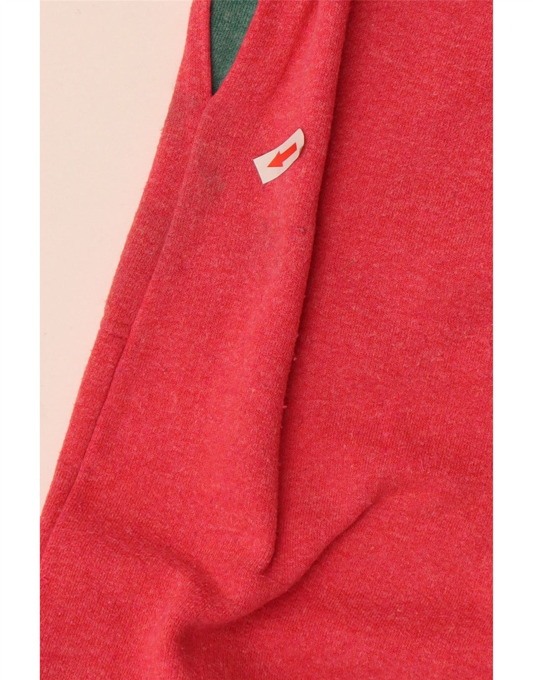 Vintage damski pełny dres UK 10 mały różowy blok kolorów